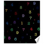 Numbers, Math, Keyboard Canvas 20  x 24 