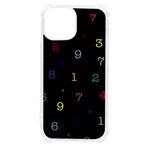 Numbers, Math, Keyboard iPhone 13 mini TPU UV Print Case