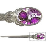 Purple Butterflies, Abstract, Floral, Flowers Letter Opener