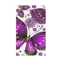 Purple Butterflies, Abstract, Floral, Flowers Duvet Cover Double Side (Single Size) from ArtsNow.com Front