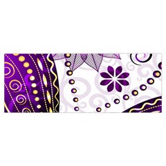 Purple Butterflies, Abstract, Floral, Flowers Everyday Shoulder Bag with Pouch Bag from ArtsNow.com Tab