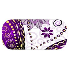 Purple Butterflies, Abstract, Floral, Flowers Everyday Shoulder Bag with Pouch Bag from ArtsNow.com Bottom