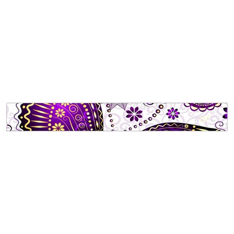 Purple Butterflies, Abstract, Floral, Flowers Make Up Case (Small) from ArtsNow.com Zipper Tape Front