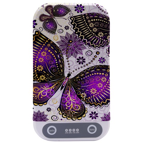 Purple Butterflies, Abstract, Floral, Flowers Sterilizers from ArtsNow.com Front