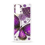 Purple Butterflies, Abstract, Floral, Flowers Samsung Galaxy S20 6.2 Inch TPU UV Case