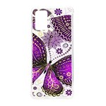 Purple Butterflies, Abstract, Floral, Flowers Samsung Galaxy S20 Plus 6.7 Inch TPU UV Case