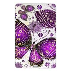 Purple Butterflies, Abstract, Floral, Flowers Name Card Style USB Flash Drive from ArtsNow.com Front