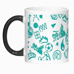 Real Madrid, Background, Pattern, Sport Morph Mug from ArtsNow.com Left