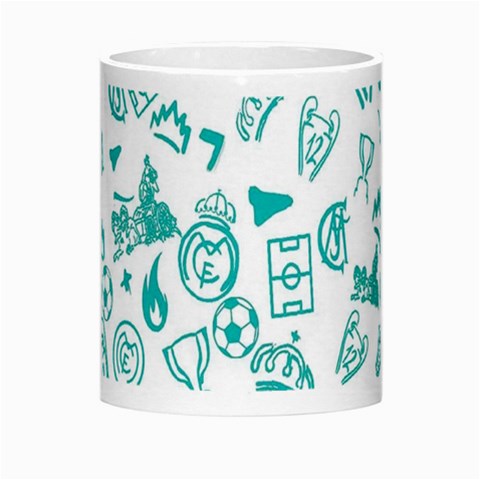 Real Madrid, Background, Pattern, Sport Morph Mug from ArtsNow.com Center