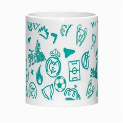 Real Madrid, Background, Pattern, Sport Morph Mug from ArtsNow.com Center