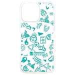 Real Madrid, Background, Pattern, Sport iPhone 15 Pro Max TPU UV Print Case