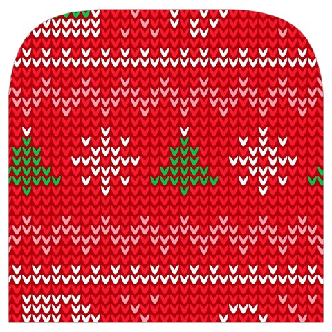 Red Christmas Pattern Xmas Decorations, Christmas Knitted Texture Toiletries Pouch from ArtsNow.com Cover