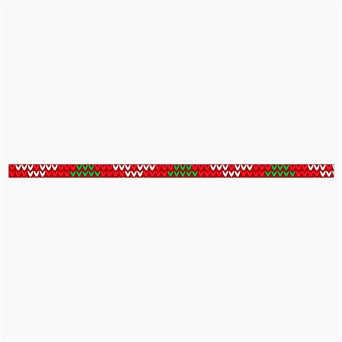 Red Christmas Pattern Xmas Decorations, Christmas Knitted Texture Roll Up Canvas Pencil Holder (M) from ArtsNow.com Strap