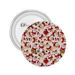 Santa Claus Patterns, Christmas Decorations 2.25  Buttons