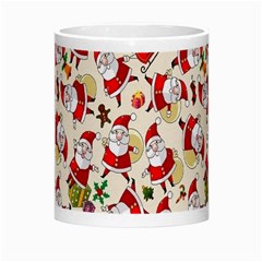 Santa Claus Patterns, Christmas Decorations Morph Mug from ArtsNow.com Center