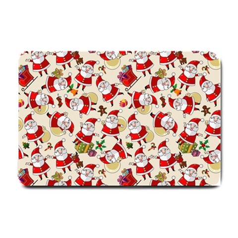 Santa Claus Patterns, Christmas Decorations Small Doormat from ArtsNow.com 24 x16  Door Mat