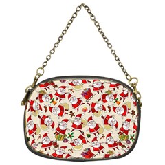 Santa Claus Patterns, Christmas Decorations Chain Purse (Two Sides) from ArtsNow.com Front