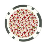 Santa Claus Patterns, Christmas Decorations Poker Chip Card Guard (10 pack)