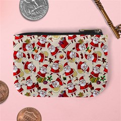 Santa Claus Patterns, Christmas Decorations Mini Coin Purse from ArtsNow.com Back