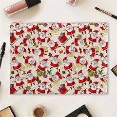 Santa Claus Patterns, Christmas Decorations Cosmetic Bag (XL) from ArtsNow.com Front