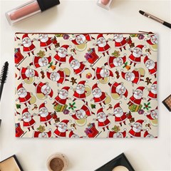 Santa Claus Patterns, Christmas Decorations Cosmetic Bag (XL) from ArtsNow.com Back