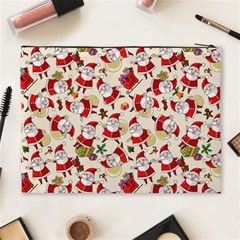 Santa Claus Patterns, Christmas Decorations Cosmetic Bag (XL) from ArtsNow.com Back