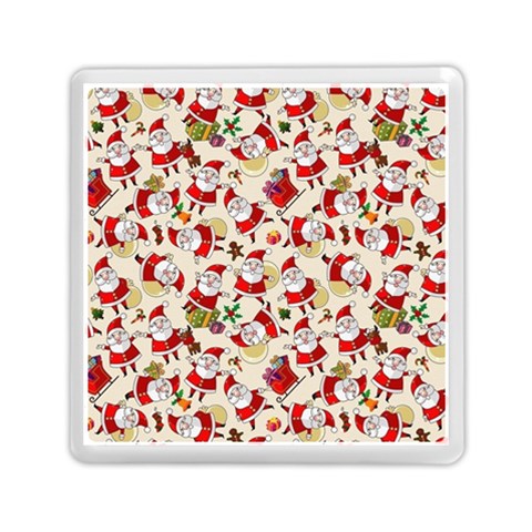 Santa Claus Patterns, Christmas Decorations Memory Card Reader (Square) from ArtsNow.com Front