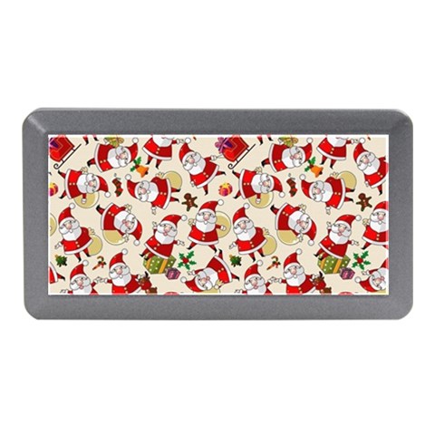 Santa Claus Patterns, Christmas Decorations Memory Card Reader (Mini) from ArtsNow.com Front