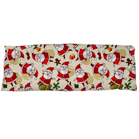 Santa Claus Patterns, Christmas Decorations Body Pillow Case (Dakimakura) from ArtsNow.com Body Pillow Case