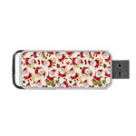 Santa Claus Patterns, Christmas Decorations Portable USB Flash (Two Sides)