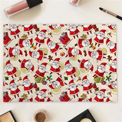 Santa Claus Patterns, Christmas Decorations Cosmetic Bag (XXL) from ArtsNow.com Front