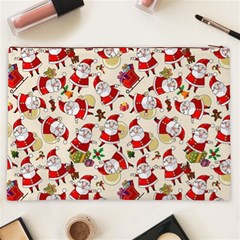 Santa Claus Patterns, Christmas Decorations Cosmetic Bag (XXL) from ArtsNow.com Back