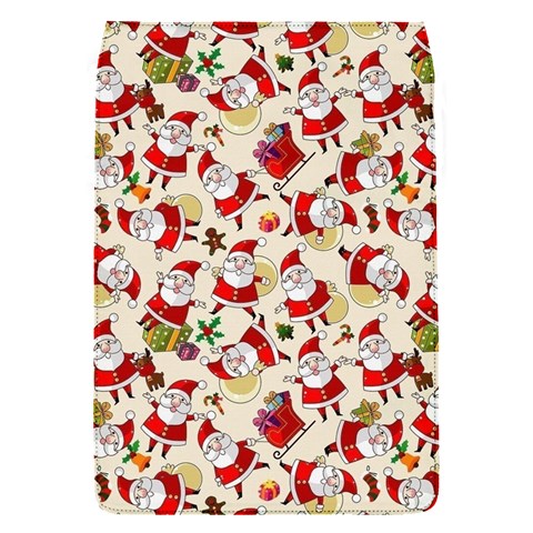 Santa Claus Patterns, Christmas Decorations Removable Flap Cover (S) from ArtsNow.com Front