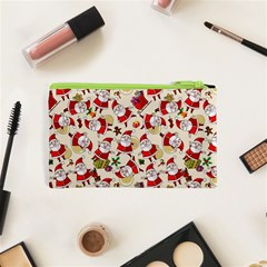 Santa Claus Patterns, Christmas Decorations Cosmetic Bag (XS) from ArtsNow.com Back