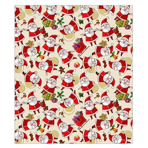 Santa Claus Patterns, Christmas Decorations Duvet Cover Double Side (California King Size) from ArtsNow.com Front