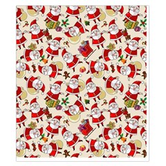 Santa Claus Patterns, Christmas Decorations Duvet Cover Double Side (California King Size) from ArtsNow.com Back