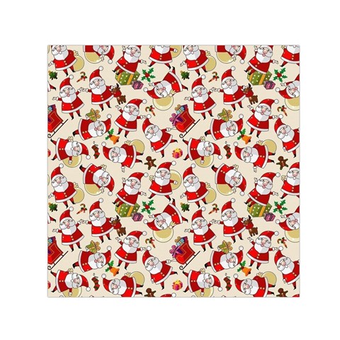 Santa Claus Patterns, Christmas Decorations Square Satin Scarf (30  x 30 ) from ArtsNow.com Front