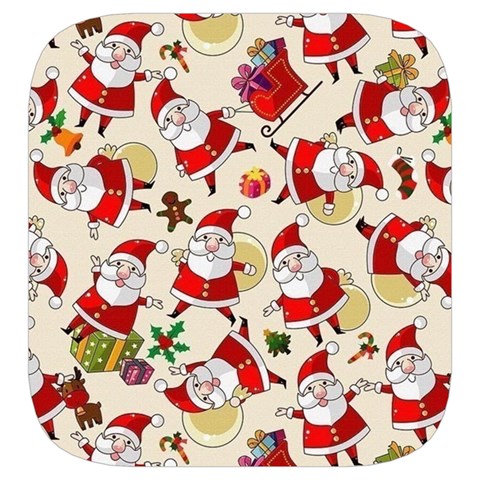 Santa Claus Patterns, Christmas Decorations Toiletries Pouch from ArtsNow.com Side Right