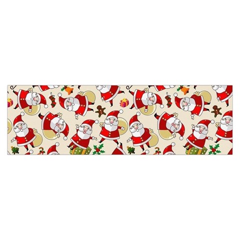 Santa Claus Patterns, Christmas Decorations Toiletries Pouch from ArtsNow.com Hand Strap