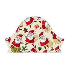 Santa Claus Patterns, Christmas Decorations Short Sleeve V Right Sleeve