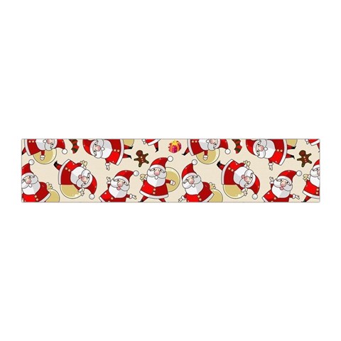 Santa Claus Patterns, Christmas Decorations Pleated Skirt from ArtsNow.com Waist Band