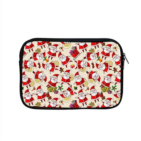 Santa Claus Patterns, Christmas Decorations Apple MacBook Pro 15  Zipper Case from ArtsNow.com Front