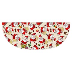 Santa Claus Patterns, Christmas Decorations Kids  Hooded Rain Ponchos from ArtsNow.com Brim