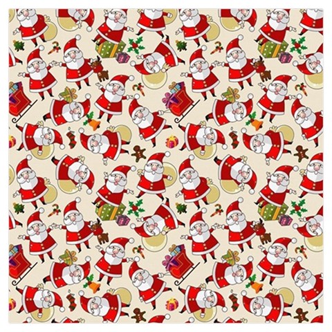 Santa Claus Patterns, Christmas Decorations Kids  Hooded Rain Ponchos from ArtsNow.com Inside 1