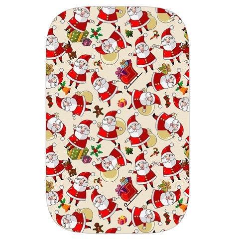 Santa Claus Patterns, Christmas Decorations Waist Pouch (Small) from ArtsNow.com Front