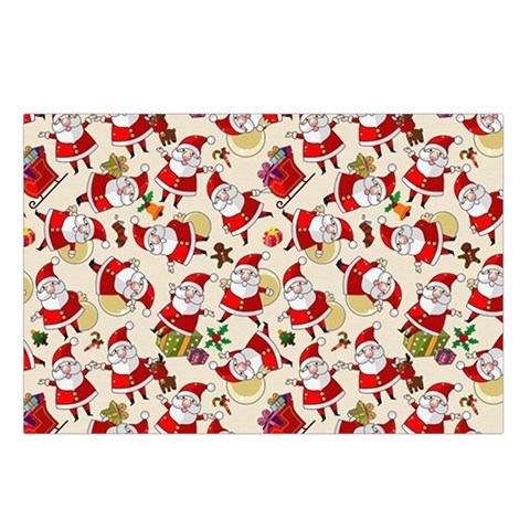 Santa Claus Patterns, Christmas Decorations Waist Pouch (Small) from ArtsNow.com Loop