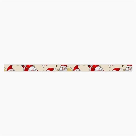 Santa Claus Patterns, Christmas Decorations Roll Up Canvas Pencil Holder (S) from ArtsNow.com Strap