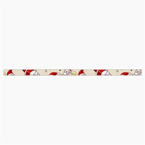 Santa Claus Patterns, Christmas Decorations Roll Up Canvas Pencil Holder (M) from ArtsNow.com Strap