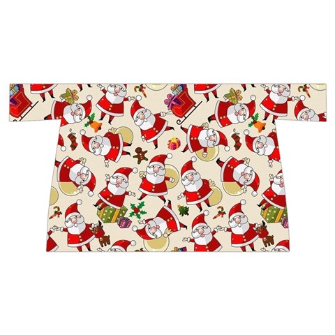 Santa Claus Patterns, Christmas Decorations Wristlet Pouch Bag (Small) from ArtsNow.com Front