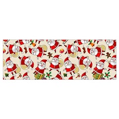 Santa Claus Patterns, Christmas Decorations Wristlet Pouch Bag (Small) from ArtsNow.com Bottom